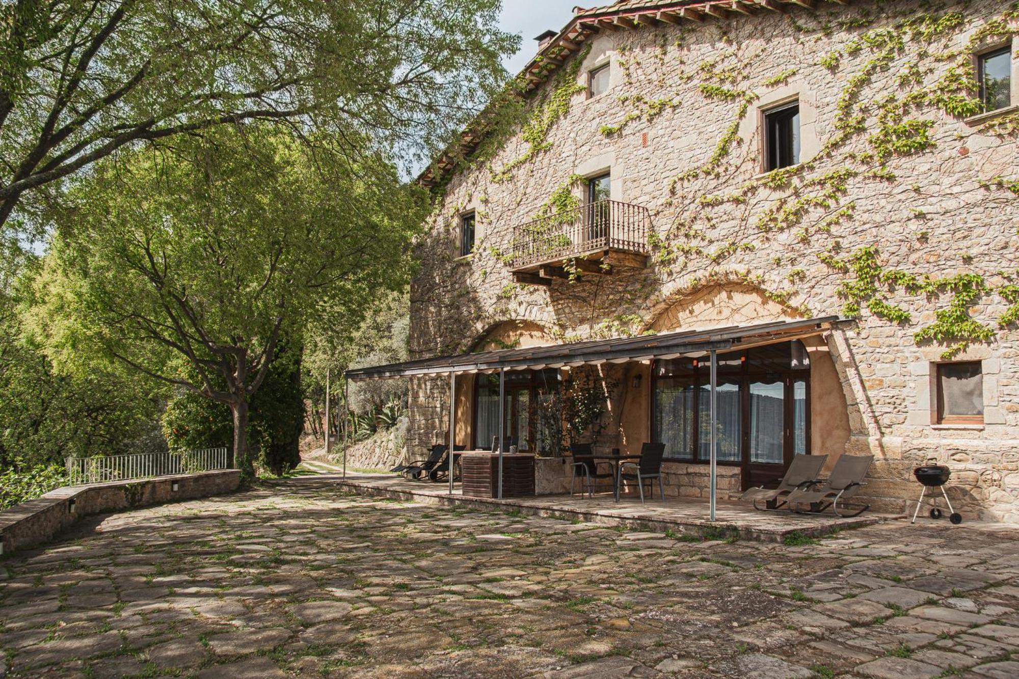 Mas Rovira Pensionat Banyoles Exteriör bild