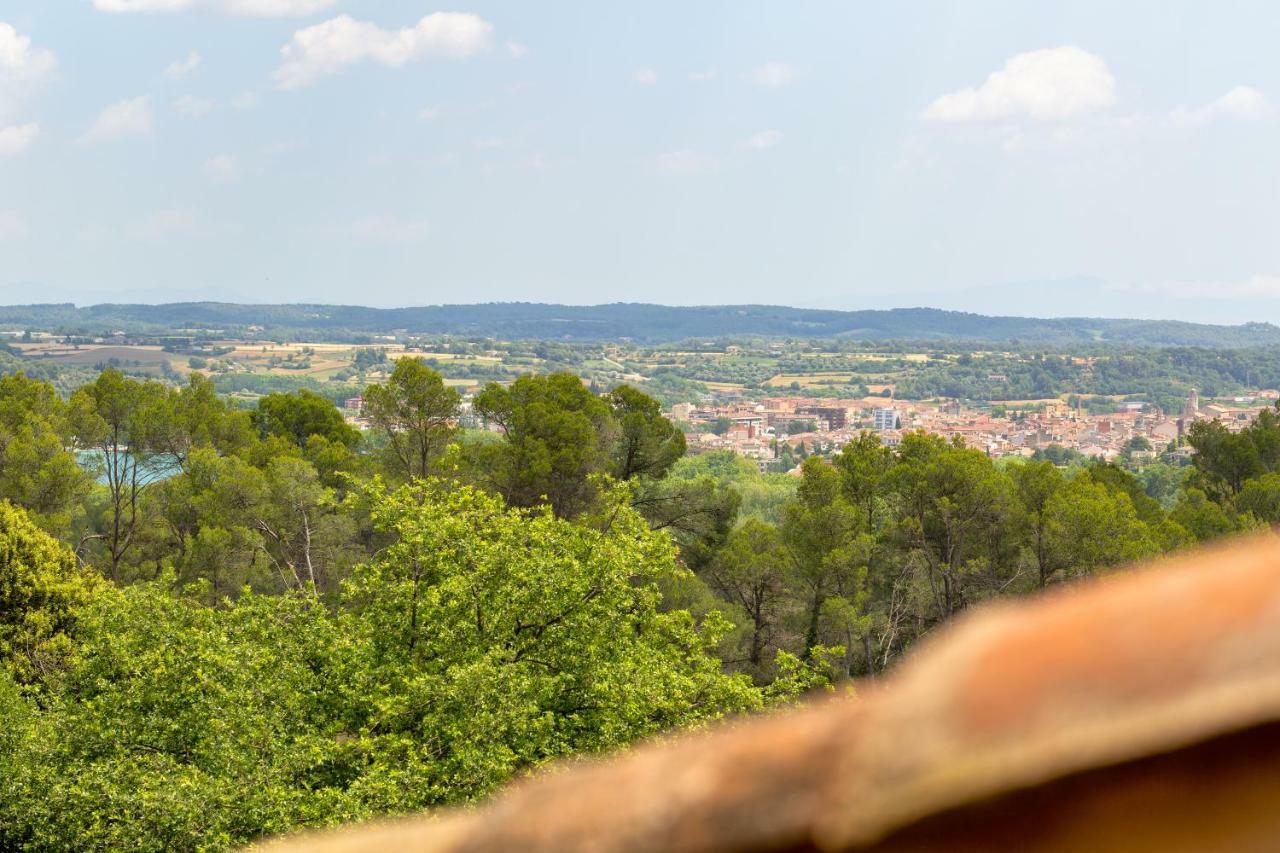 Mas Rovira Pensionat Banyoles Exteriör bild